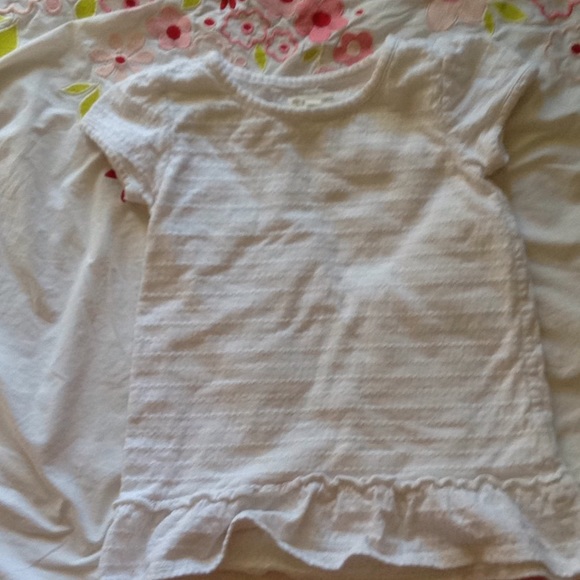 Textured white Tucker&Tate ruffled peplum bottom. - Picture 6 of 7